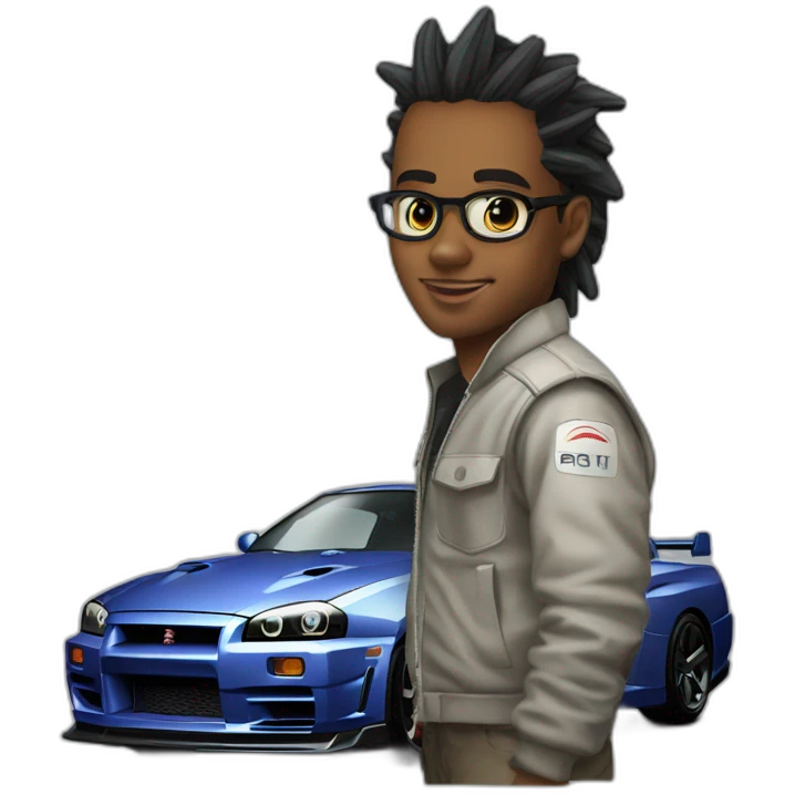 Nissan gtr r34 emoji