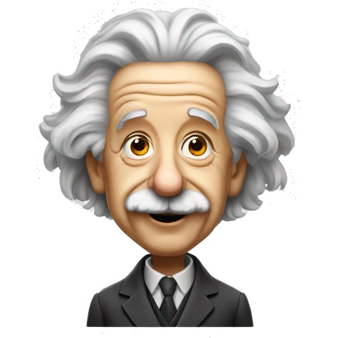 albert einstein  emoji