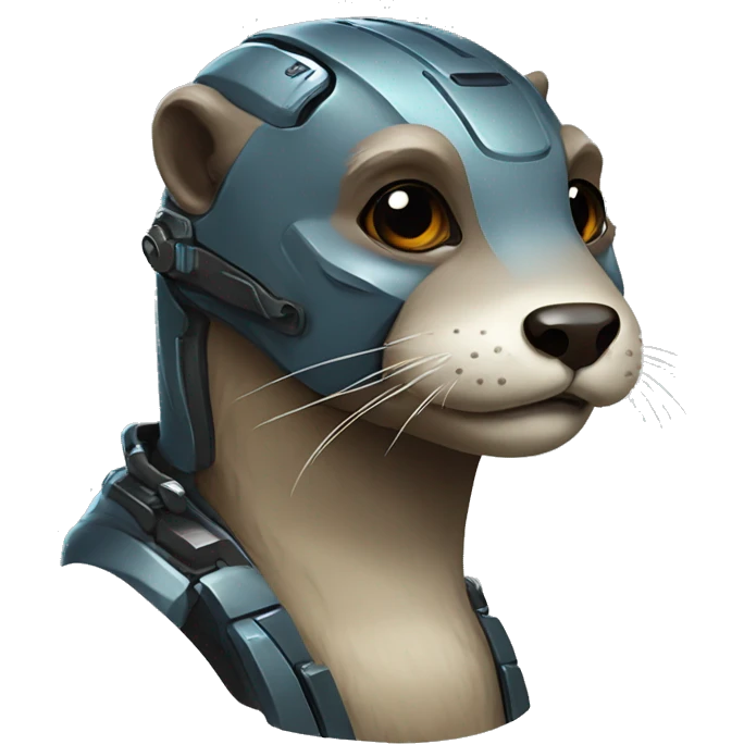 cybernetic otter emoji