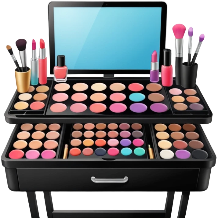 makeup TABLE emoji