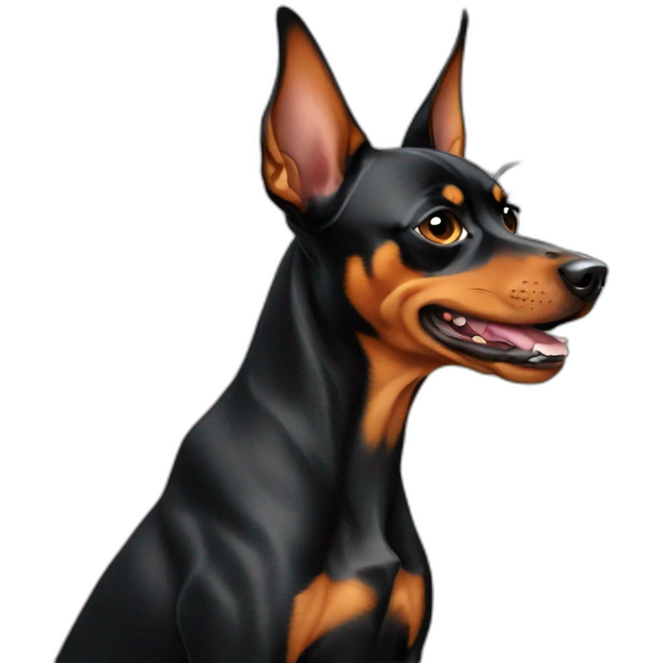 pinscher-crazy emoji