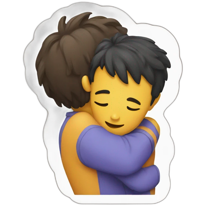 Hug emoji