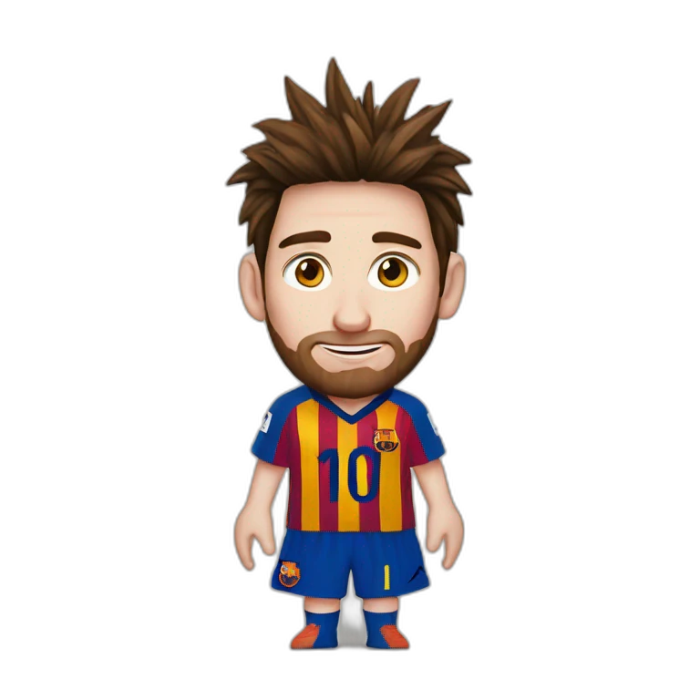 messi con anteojos de sol emoji
