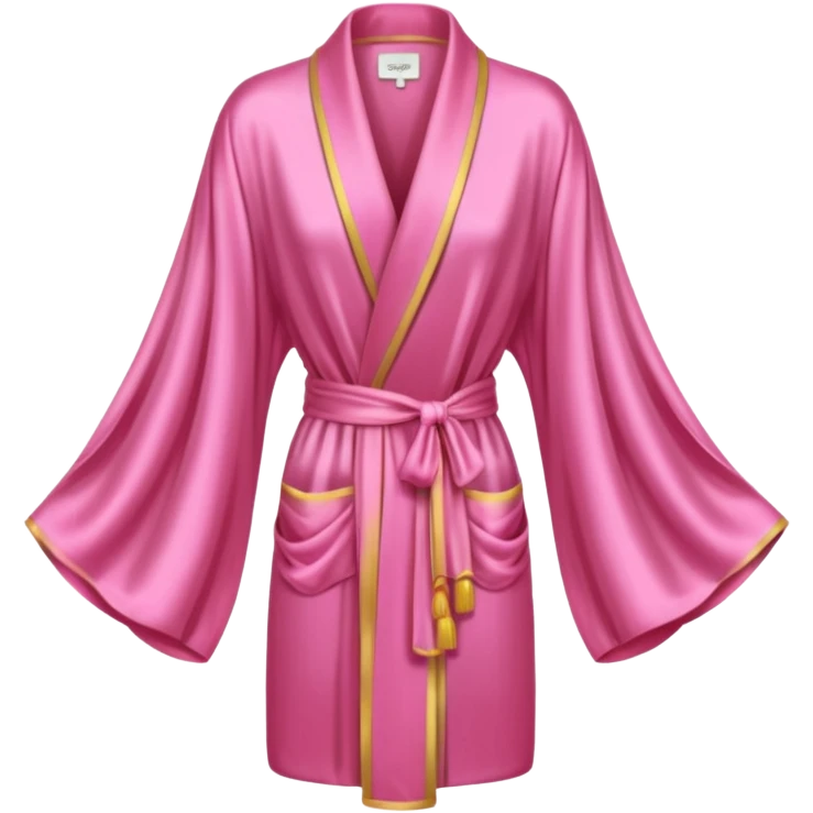 pink silk robe emoji