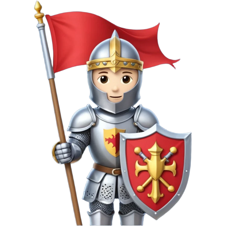 knight flag item emoji