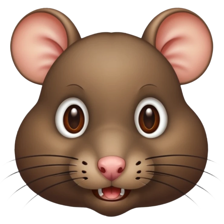 Rat eating  emoji