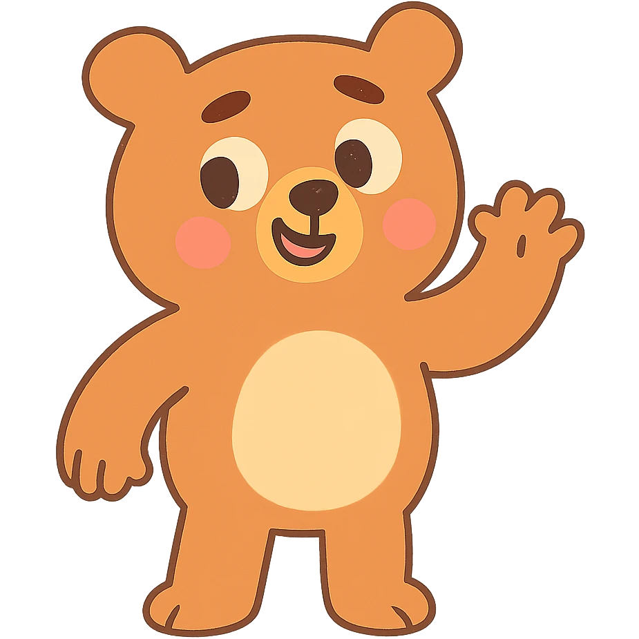 cute bear emoji
