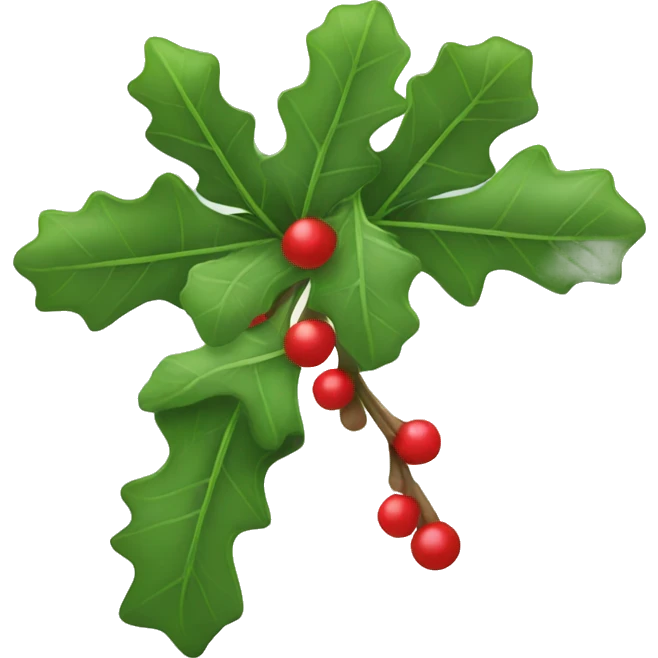 Mistletoe emoji