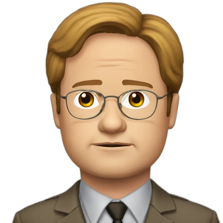 Dwight schrute emoji