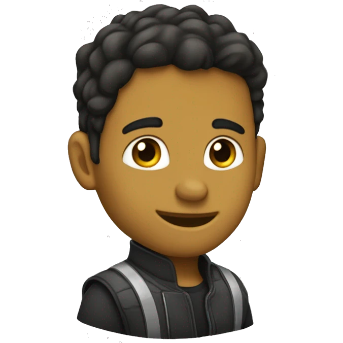 Кошка сфинкс черная с желтыми глазка.  emoji