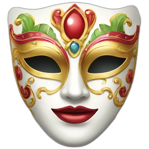 Venitian carnival mask emoji