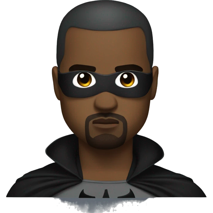 Kanye as batman emoji