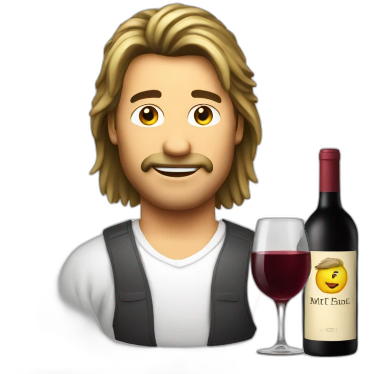 mullet wine emoji