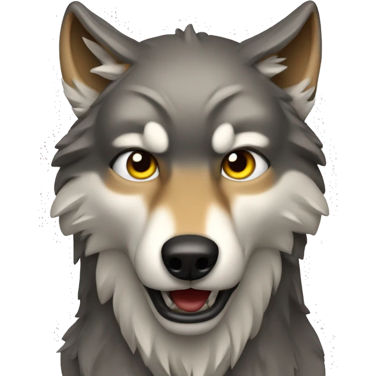 Wolf saute emoji