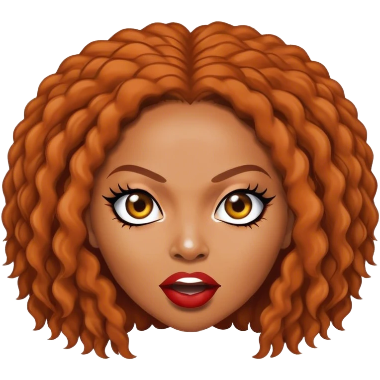 Scary spice emoji