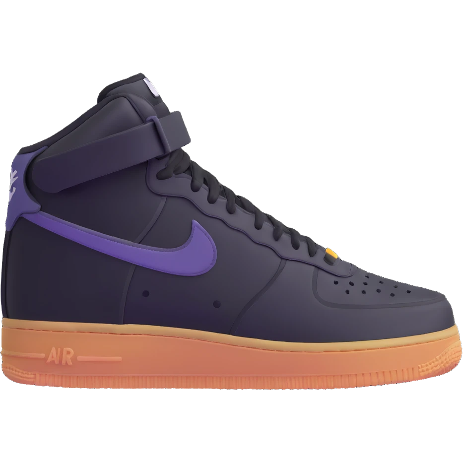 Nike Air Force 1 sneakers emoji