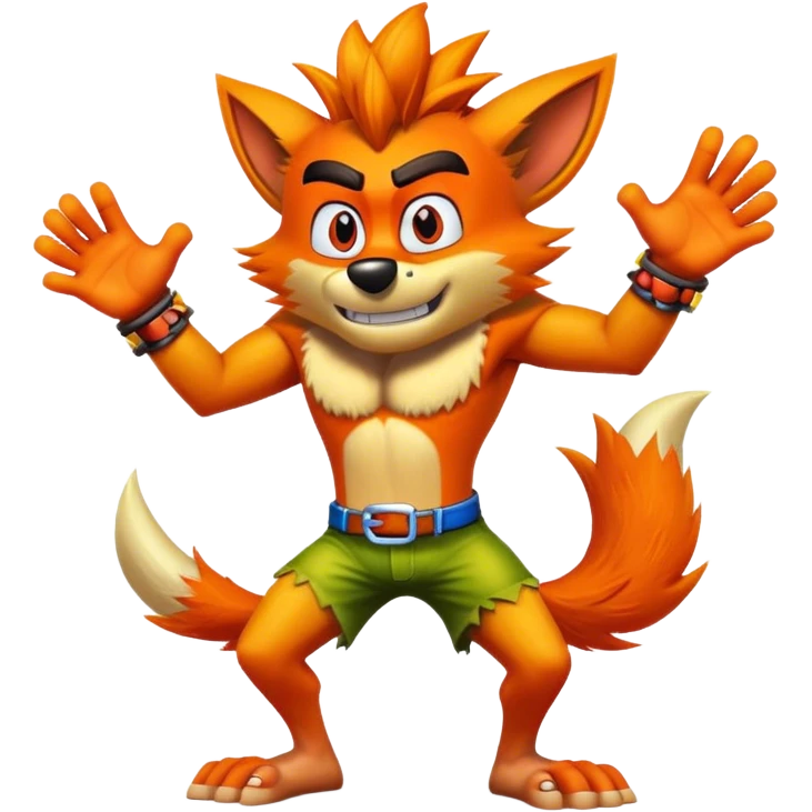 Crash bandicoot emoji