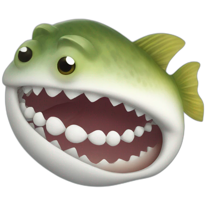 fish smile emoji