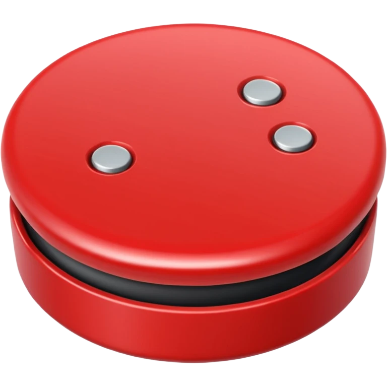 красная кнопка emoji