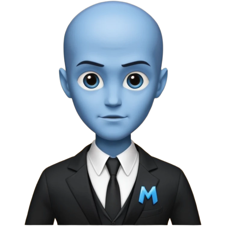 give me megamind character emoji