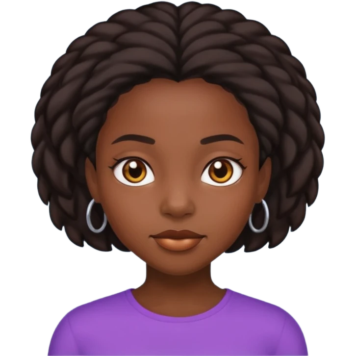 black girl emoji