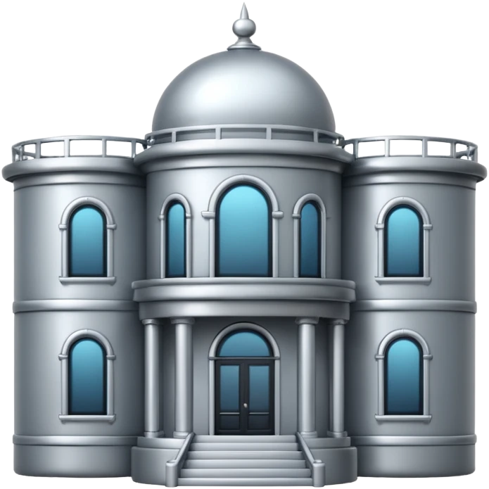 silver mansion emoji emoji