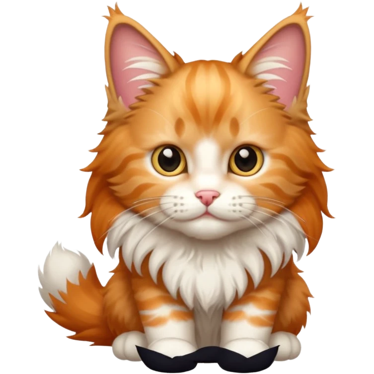 a newborn mainecoon emoji