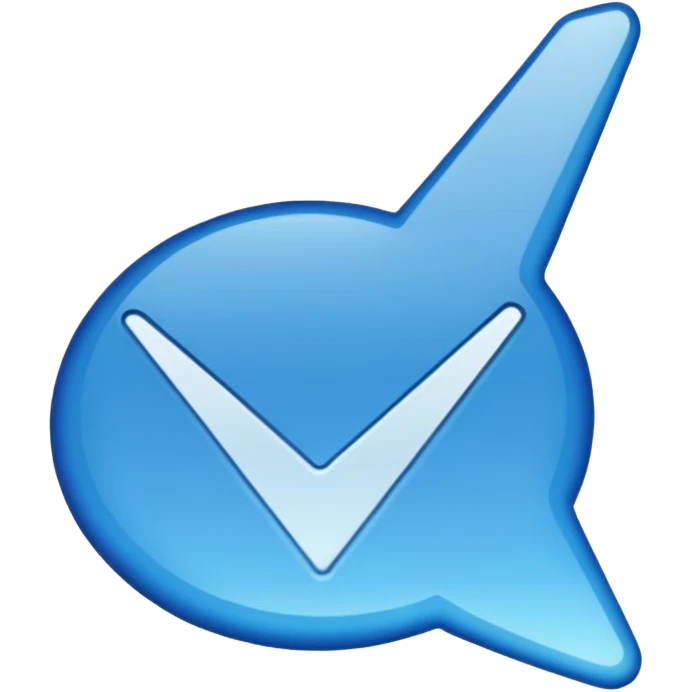 Verified Blue Tick emoji