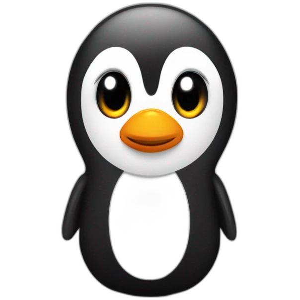 Pingüino sexy emoji