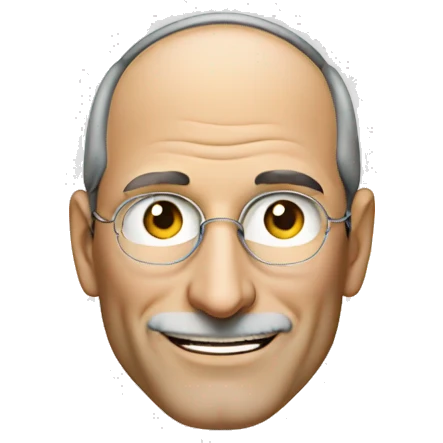  Steve jobs smiling emoji