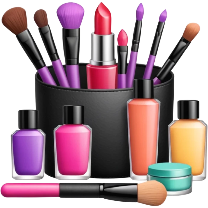 make-up supplies emoji