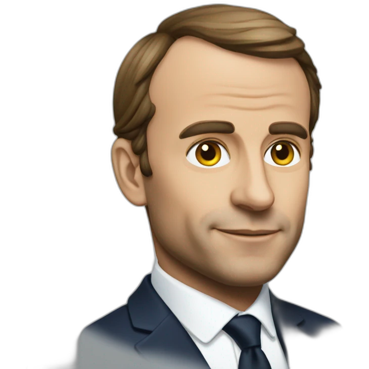 macron apple style emoji