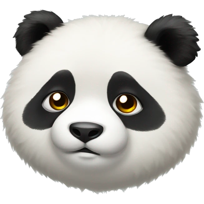 fat fluffy cute panda emoji