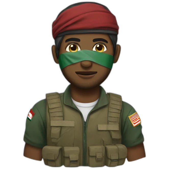 gaza hero brave freedom emoji