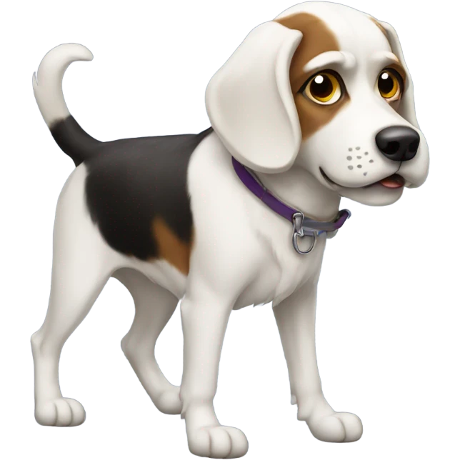 Hikker walk dog emoji