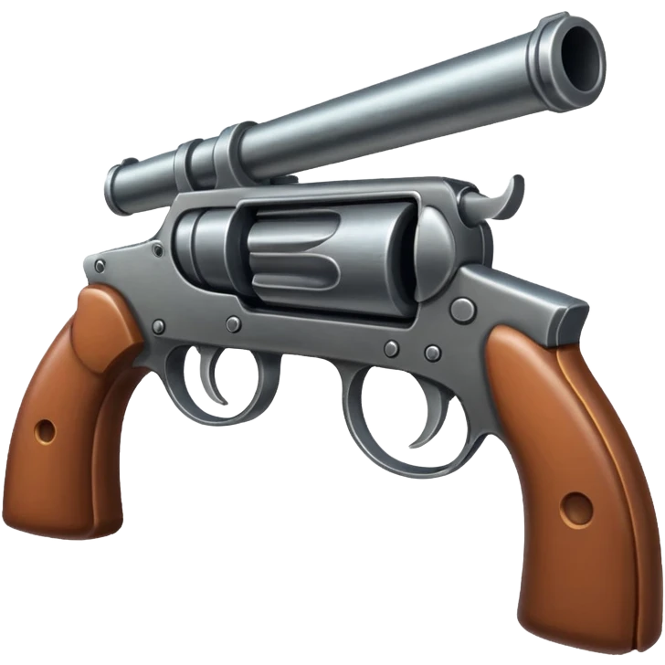 Double barrel gun emoji