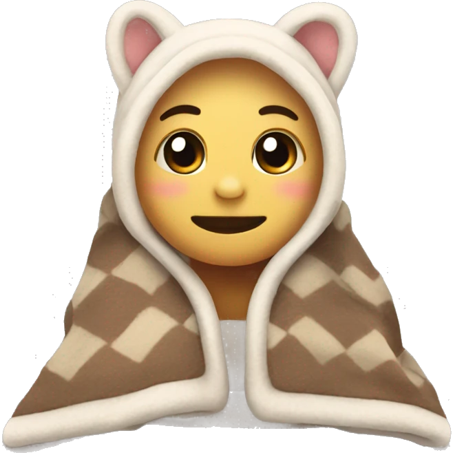 cute blanket  emoji