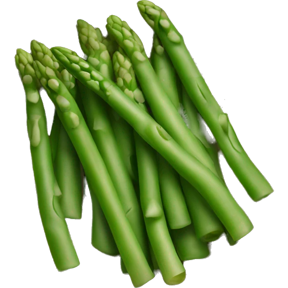 Bowl of green beans and asparagus  emoji