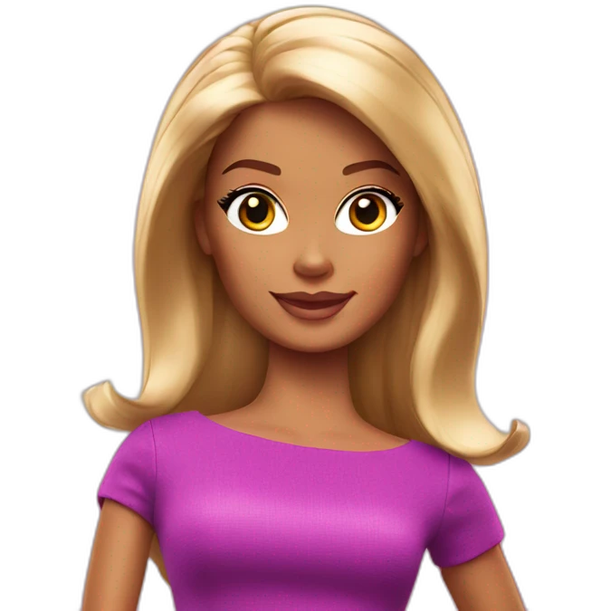 Raquel from barbie emoji