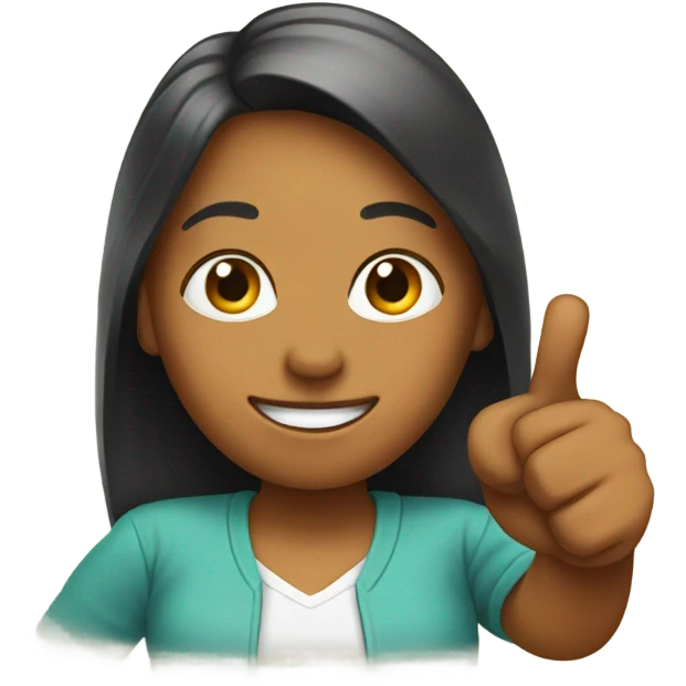 female thumb up emoji