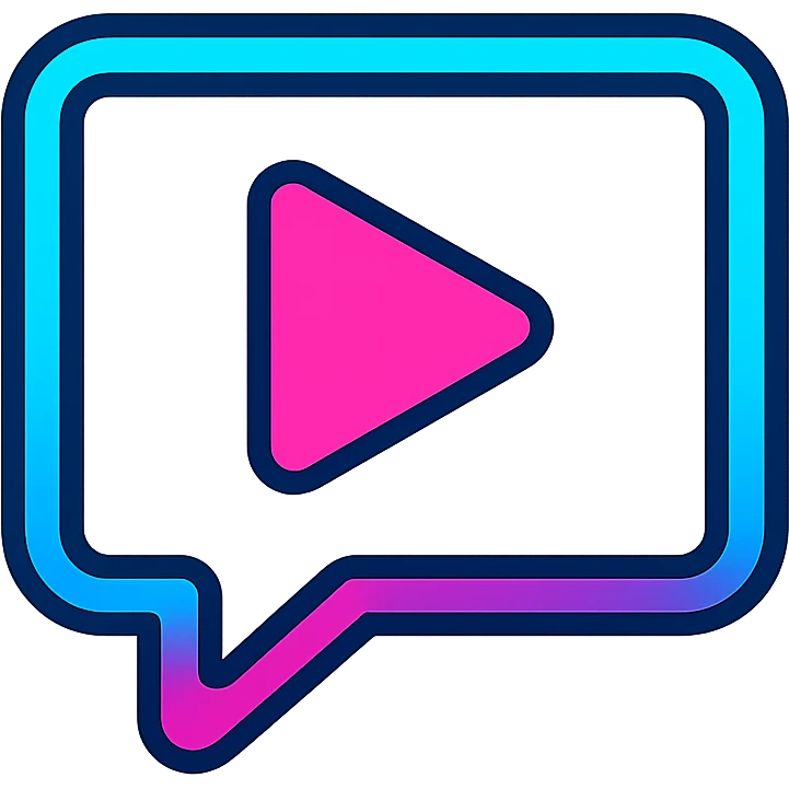 social media icon with RGB neon colors inspired by gaming setups, modern icon style, colorful, sharp lines emoji