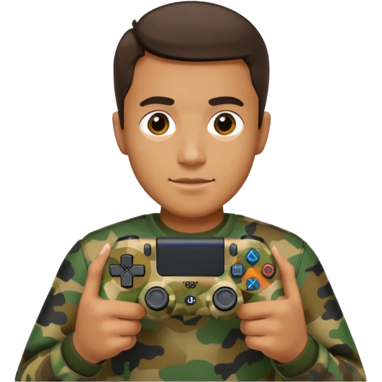homme-avec-manette-ps4-camouflage emoji