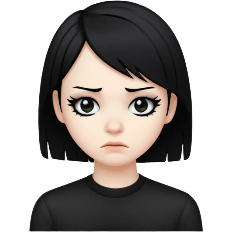 Annoyed emo emoji
