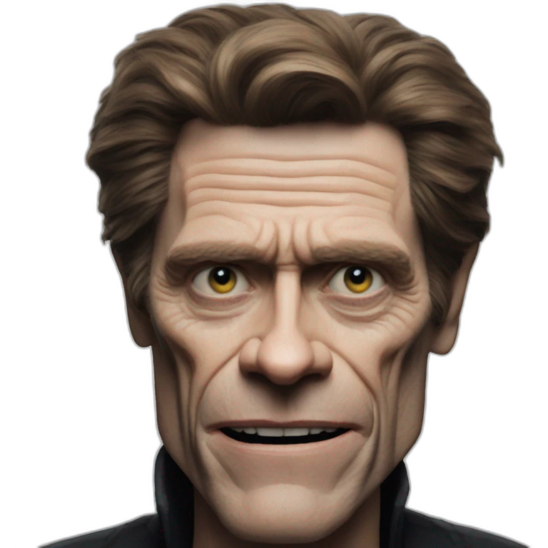 Creepy Willem dafoe emoji