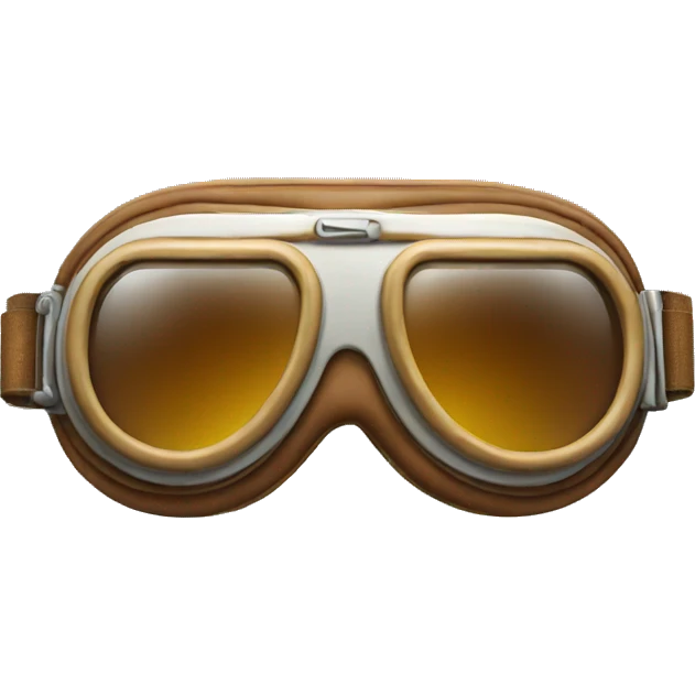 aviator goggles emoji
