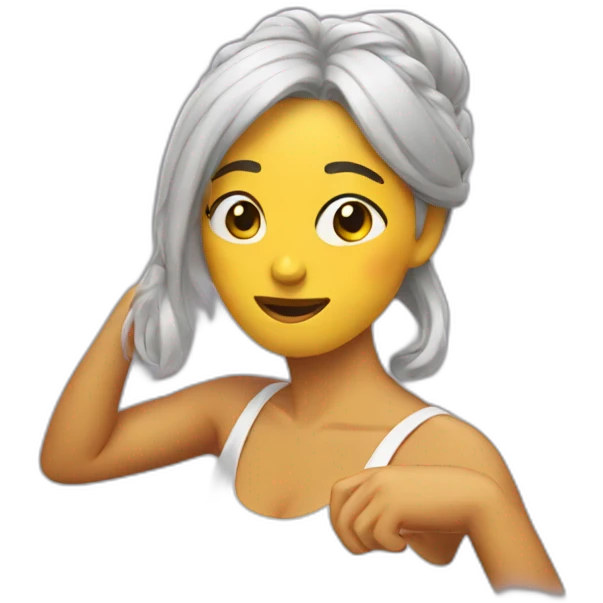 Dab femme emoji