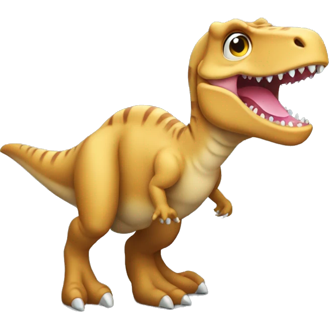 Baby trex dinosaur emoji