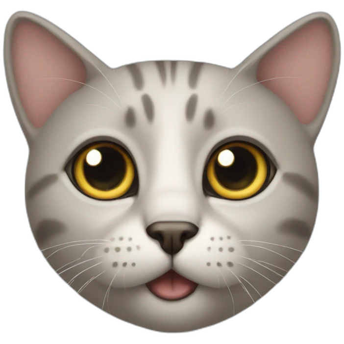 cat with big eyes staring emoji
