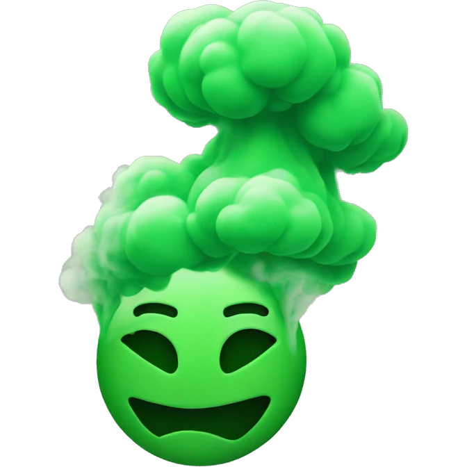 green smoke emoji