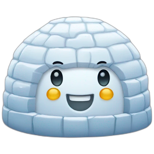 igloo winking face emoji